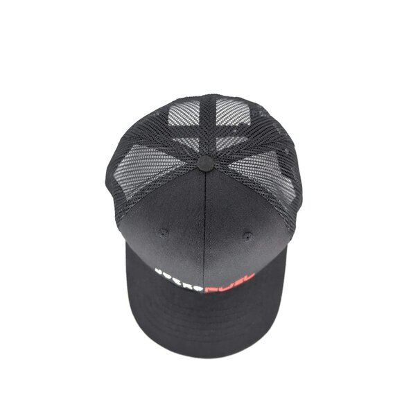 Jocko Fuel by Jocko Willink Black Logo Truckers Mesh Snapback Baseball Cap Hat - Picture 11 of 11